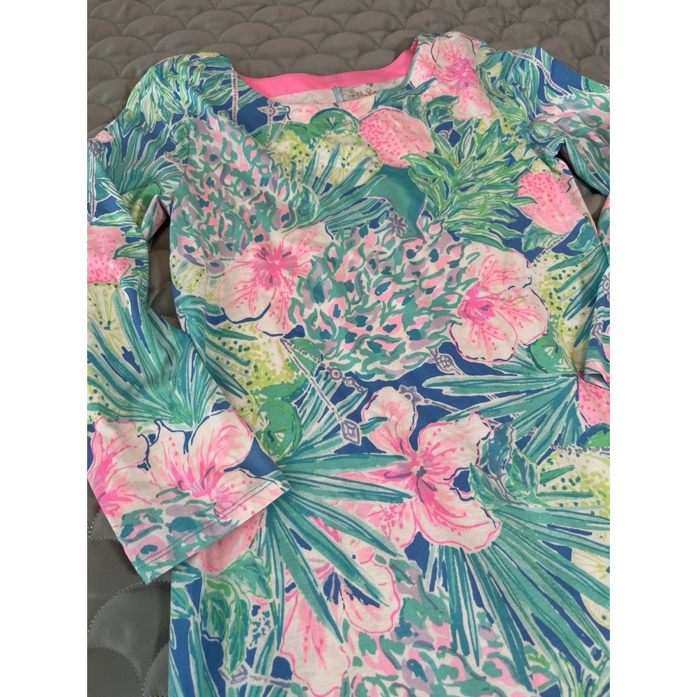 LILLY PULITZER Charley Dress SWIZZLE IN size XS Resort Tropical Beach Preppy - Picture 3 of 7